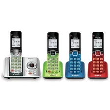 VTech CS6529-4B 4-Handset DECT 6.0 Cordless Phone with Answering System