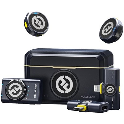 Lark M2 Wireless Microphone Set, Hi-Fi Audio, 300m Range