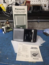 VTG Panasonic Slim Line Portable Cassette Recorder Player RQ-2103