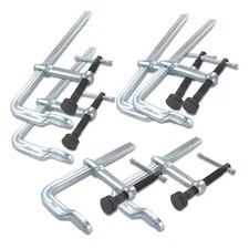 Bessey Clsxhd-Set Classix Sliding Arm Bar Clamp Set With Forged Steel Handle