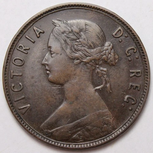 1894 Newfoundland Large Cent — photo from the most recent tracked eBay sale