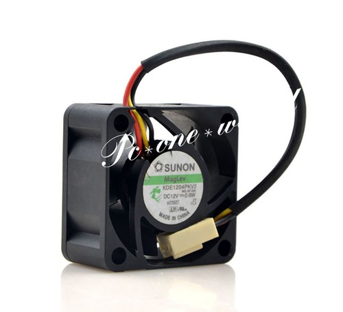 Ventilateur de refroidissement silencieux 3 fils SUNON Maglev KDE1204PKV2 4020 12V 0,6W 40x20mm - Photo 4/5