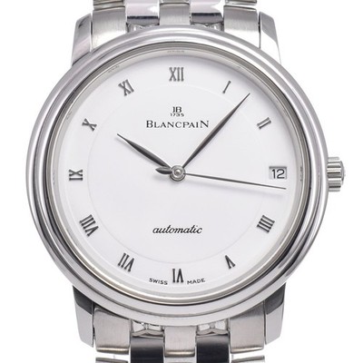 with paper Blancpain Villeret B1151-1127-11 Date Automatic Men's Watch M#148451