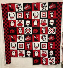 Squares Partial Panel Assorted Animals 100 Cotton