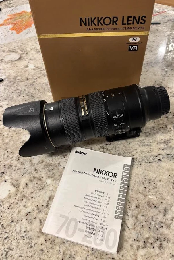 Nikon f/2.8 70-200mm Camera Lenses for sale | eBay