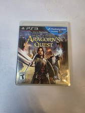 Playstation 3 The Lord of the Rings: Aragorn's Quest PS3 Tested Working, CIB