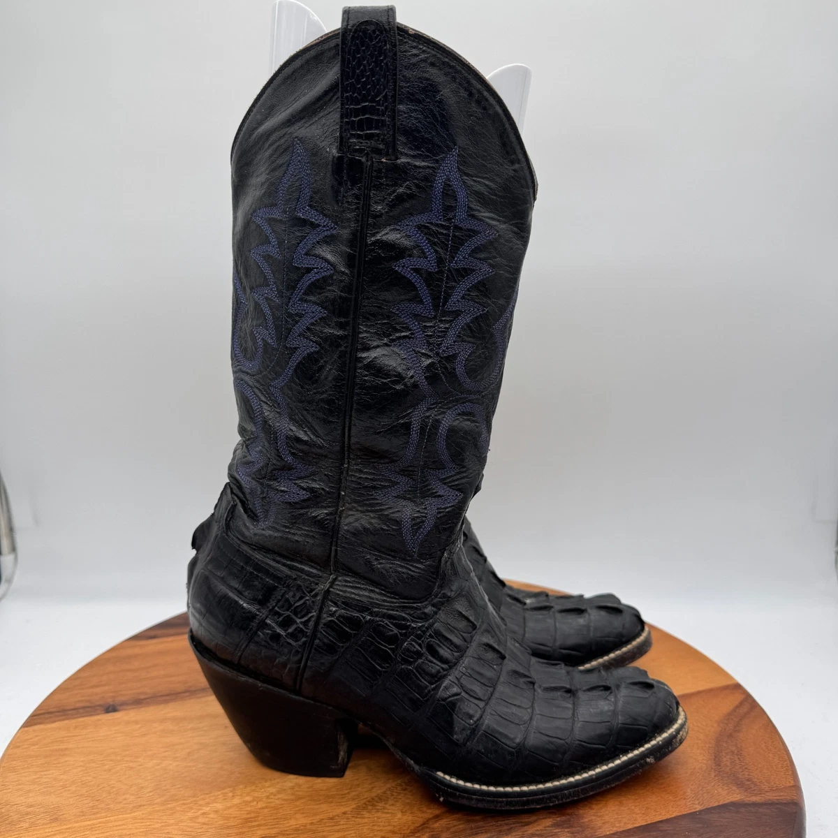 Diamond J’s Amazonas Western Boots Anteater Print Western Boots J-Toe | White Diamonds Boots main image 4