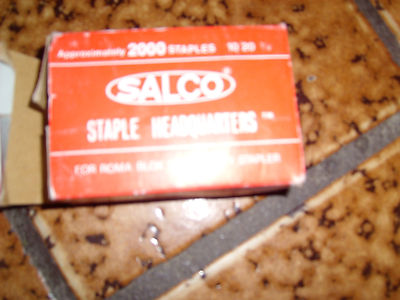 Salco Staples approximately 2000 staples 10/11  7/16''
