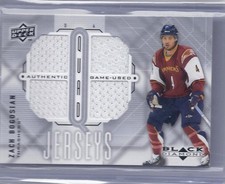 2009-10 BLACK DIAMOND ZACH BOGOSIAN QUAD JERSEY