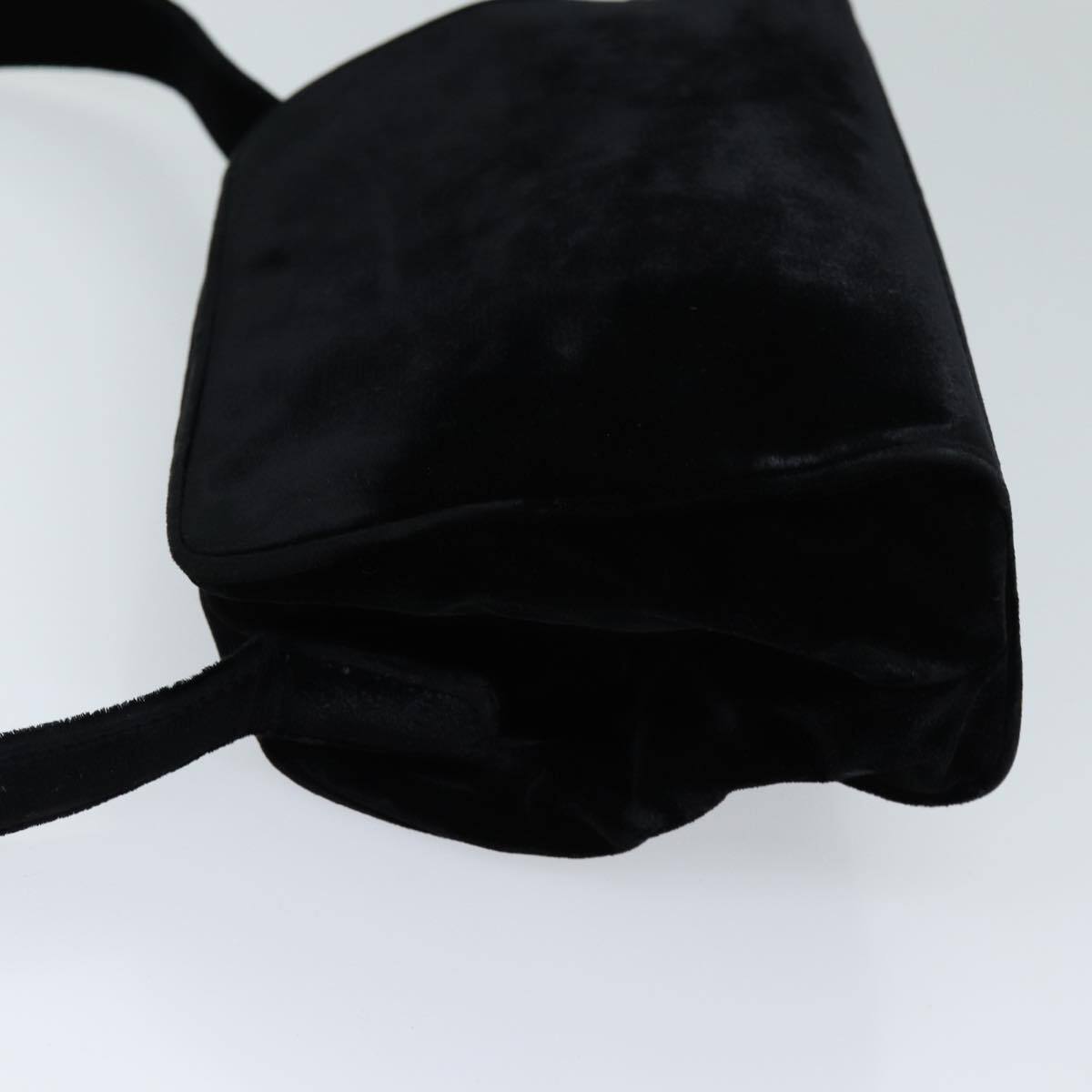 Prada Black Velvet Shoulder Bag Authentic | eBay Prada Black Velvet Shoulder Bag Authentic | eBay