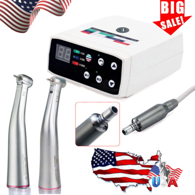 US SANDENT Dental Brushless LED Electric Micro Motor/1:5 Increasing Handpiece