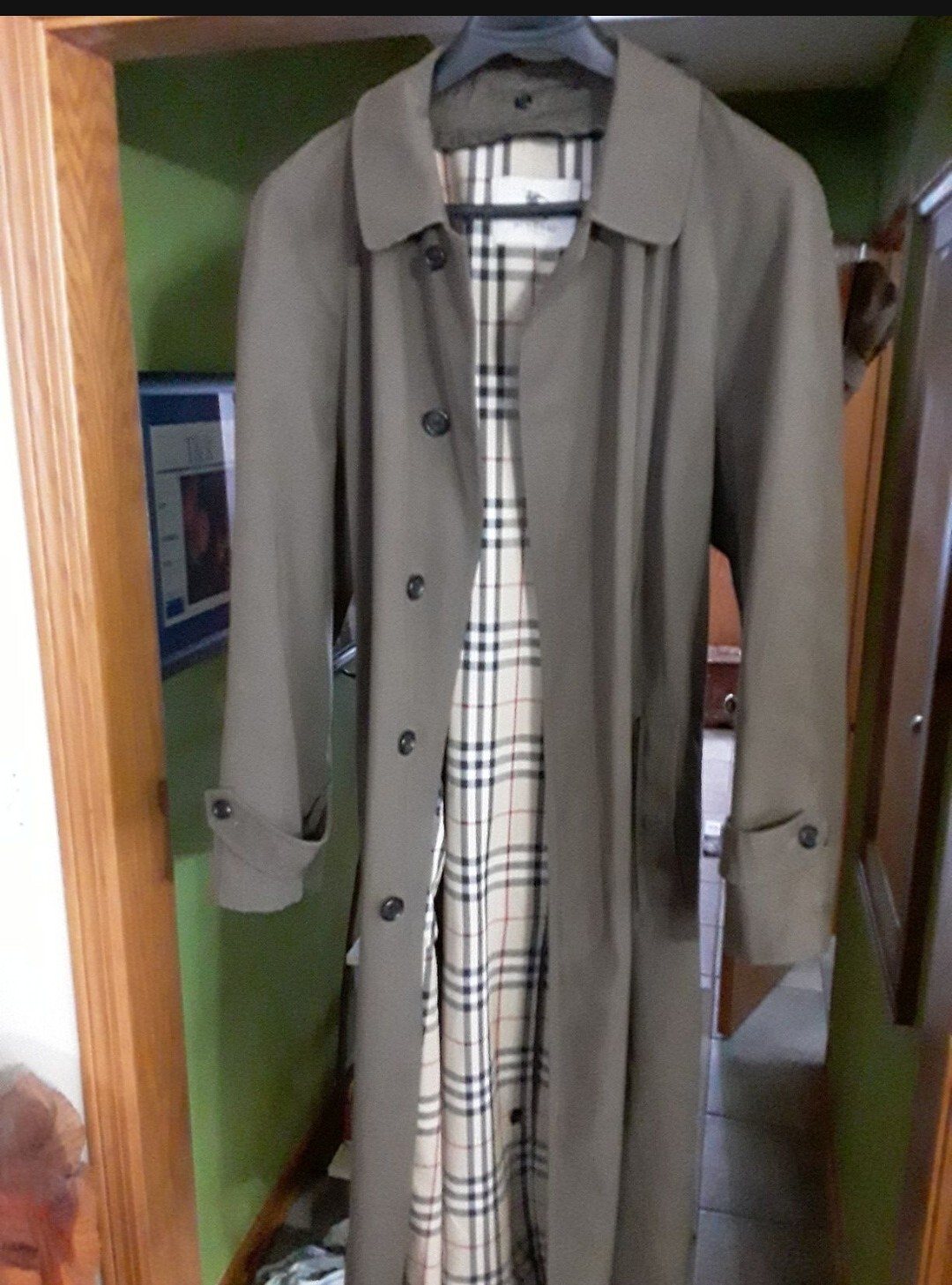 BURBERRY raincoat/Trench coat men-image