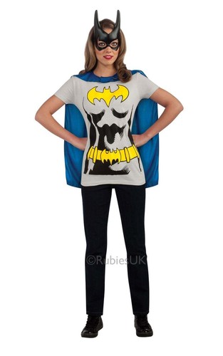 Batgirl Tshirt Costume - Picture 3 of 6
