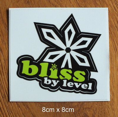 Bliss Level Freerideski Snowboard Ski Aufkleber Sticker Adesivo