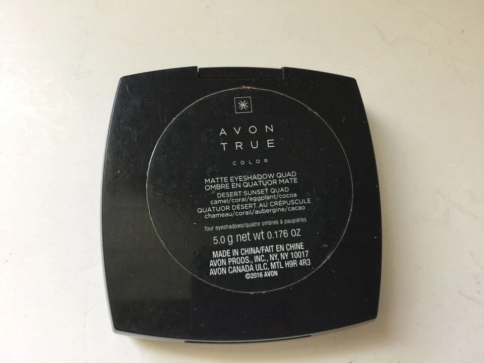 Sombra de ojos mate Avon Quad Desert Sunset Foto 2 de 3