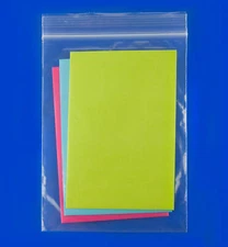 6x10 2 MIL CLEAR ZIP CLOSURE - Resealable - POLY BAGS ZIP LOCK BAGS 1000/CS