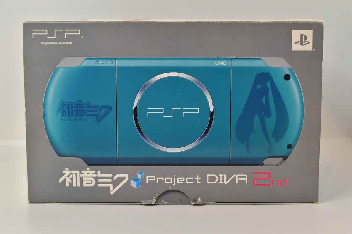 Sony PSP 3000 Hatsune Miku Project DIVA 2nd Full Pack Japan Sony PSP 3000 Hatsune Miku Project DIVA 2nd Full Pack Japan