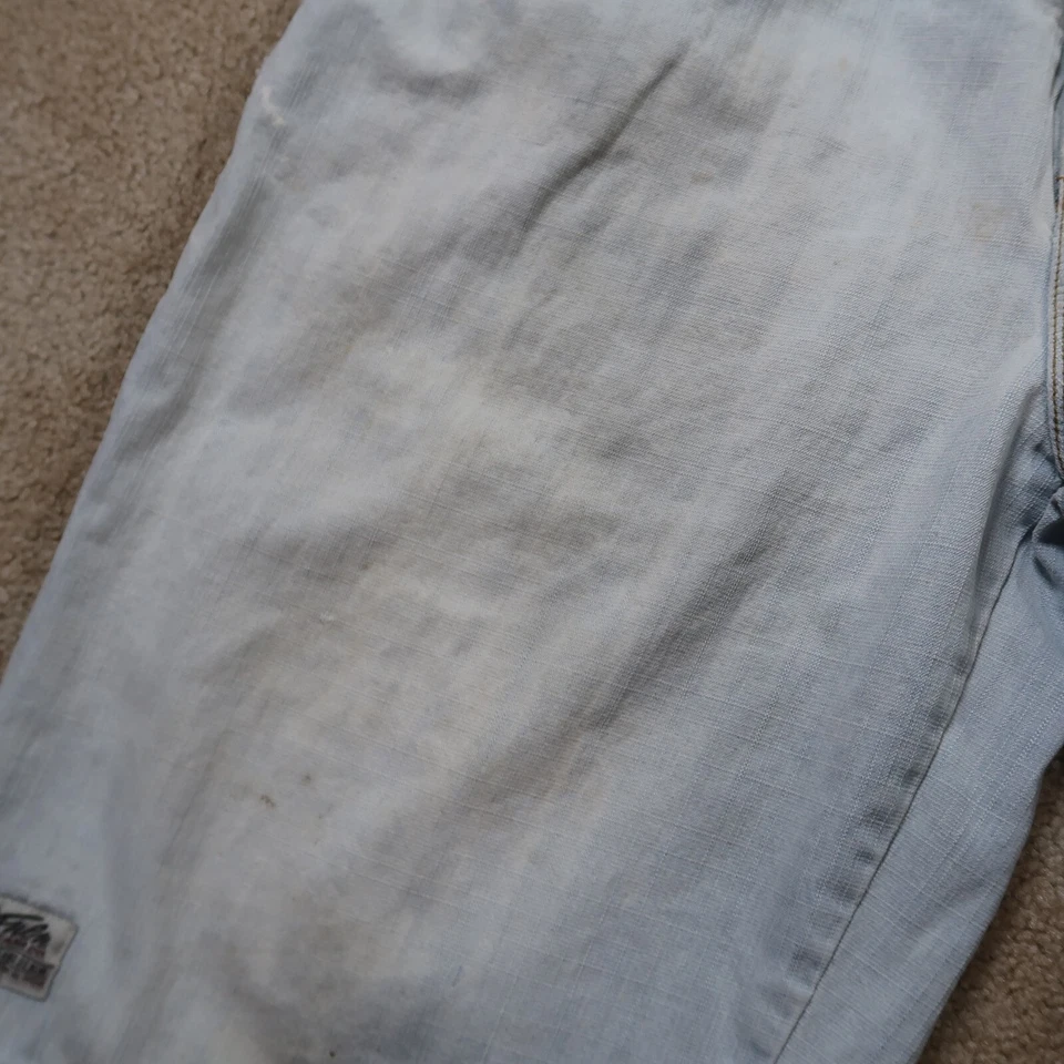 Винтажный Y2K FUBU Jorts Jean шорты синий джинсовой ткани мешковатые Skater мужской 38 x 14 - Изображение 3 из 4