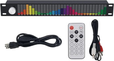 31-Band Music Spectrum Display 15-Band Digital Equalizer+Remote for Home Stage