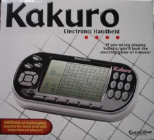 Excalibur 486 kakuro hand held electronic puzzle Brand New, cheap fast shipping!