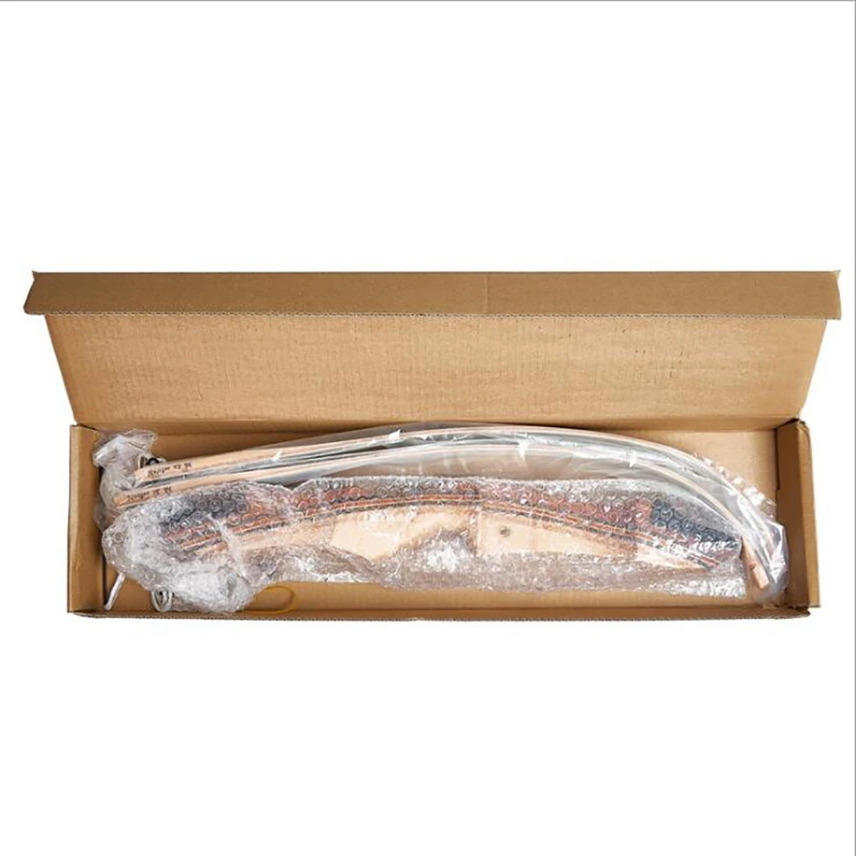 48" Wooden Archery Takedown Recurve Bow for Beginner Youth Traditional Hunting - Image 2 of 4