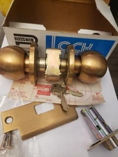 Russwin Cylindrical Lockset Bronze Color Entry