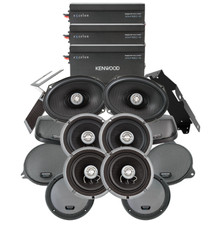 Kenwood Phd5utrg 2014-up Harley Davidson Ultra Limited 3-amp / 3-speaker Pkg