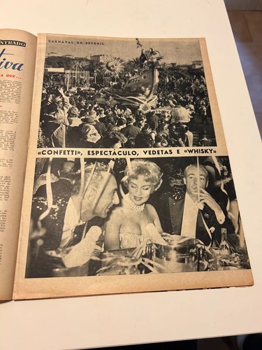 Salvador Dali Amália Rodrigues and Marylin Monroe 1959 report Portuguese mag - Foto 12 di 14