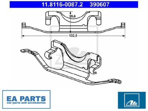 Spring, brake caliper for MERCEDES-BENZ ATE 11.8116-0087.2 - Picture 1 of 3
