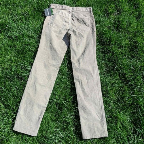 Eddie Bauer women's khakis Cord skinny straight leg trouser pants size 2 gray - Picture 8 of 8