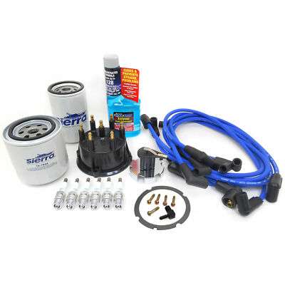 Mercury MerCruiser 4.3 Litre Vortec Thunderbolt V6 Tune Up Kit  MR43LTS Plugs