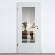 Verglasung Glaseinsatz für Holztüren Klarglas mit Dekor Lichtausschnitt 