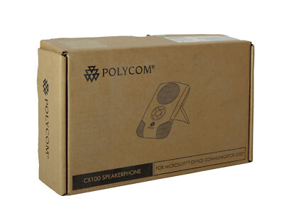 Polycom Speakerphone CX100 For Microsoft Office 2007 2200-44240-001 NEU