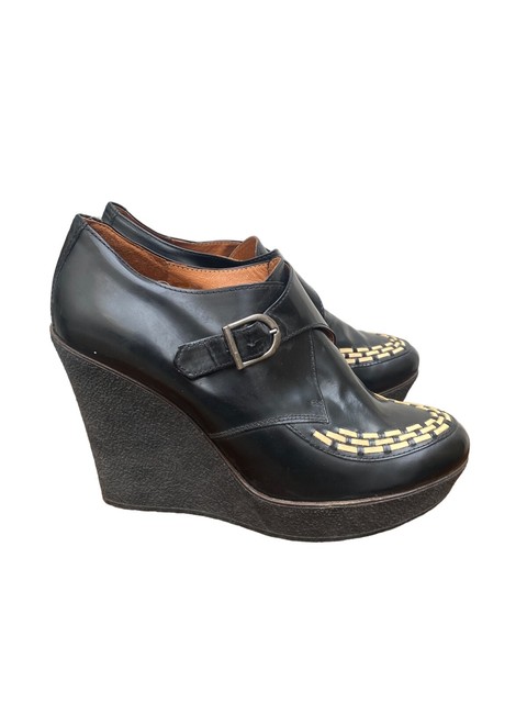 Sandro Paris - Wedges Leather Shoes - Size EU 40 - 9,5 US