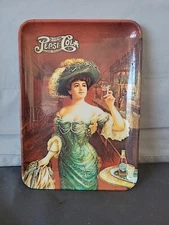 PEPSI COLA  vintage *Jewelry  Snack tip  TRAY Import Inc Italy (approx 4x6")