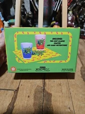 The Nick Box CultureFly Double Dare Shot Glass And Coaster Set