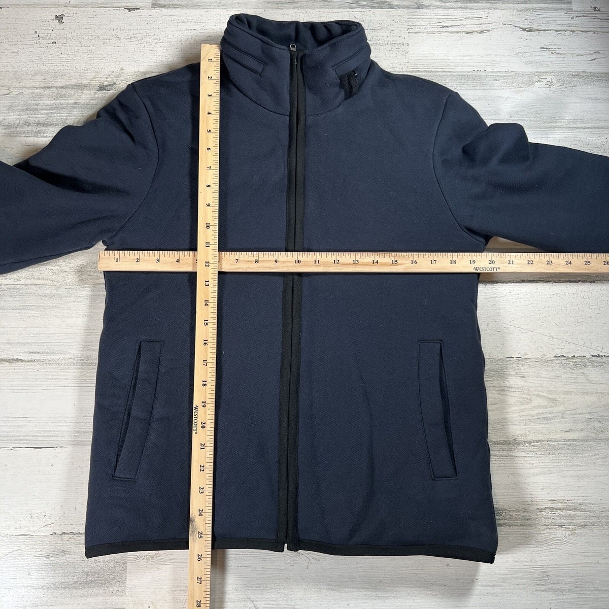 James Perse Yosemite Men's Fleece Quilted Jacket Goose Down James Perse Yosemite Men's Fleece Quilted Jacket Goose Down