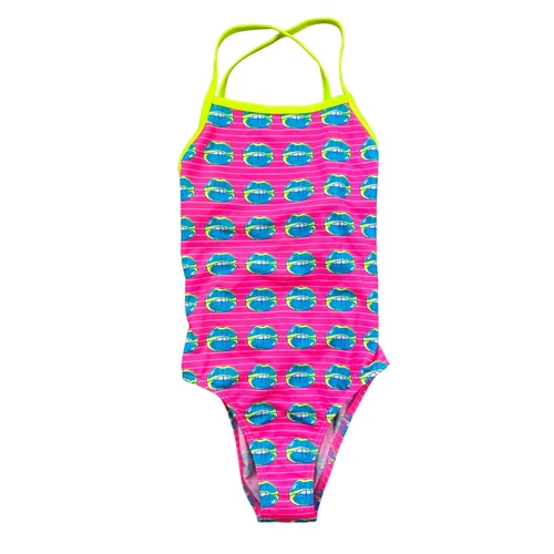 Funkita girls swimsuit size 164/176 girl's kiss kiss new swimsuit pink