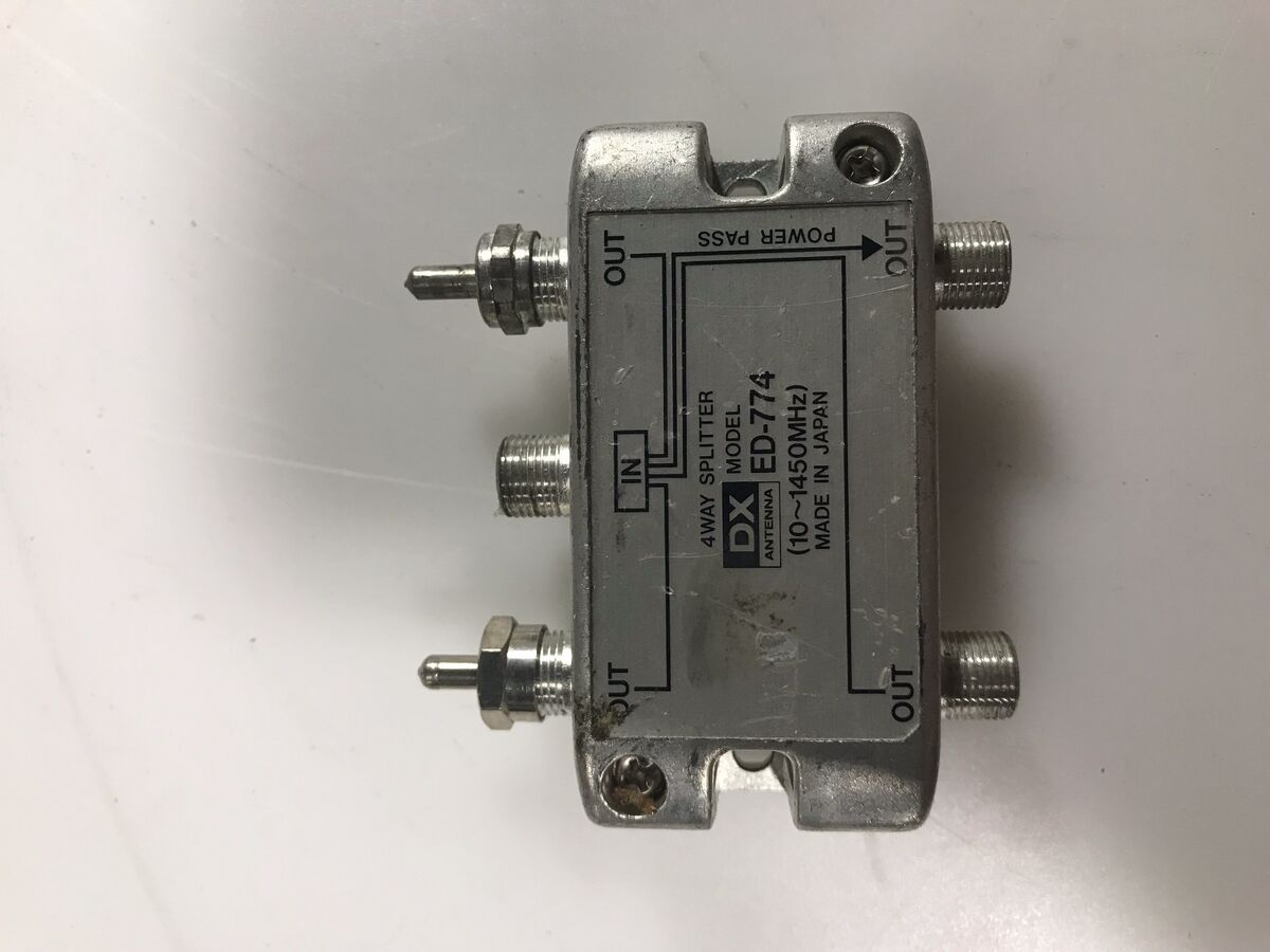 DX ANTENNA ED-774 SPLITTER | eBay DX ANTENNA ED-774 SPLITTER | eBay