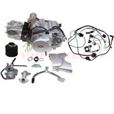 125cc 3+1 Reverse Semi Auto Engine Motor Wirings for CRF70 TRX90X Apollo SSR SDG
