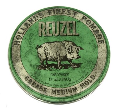Reuzel Grüne Haarpomade 340g - Starker Halt & Hochglanz Finish