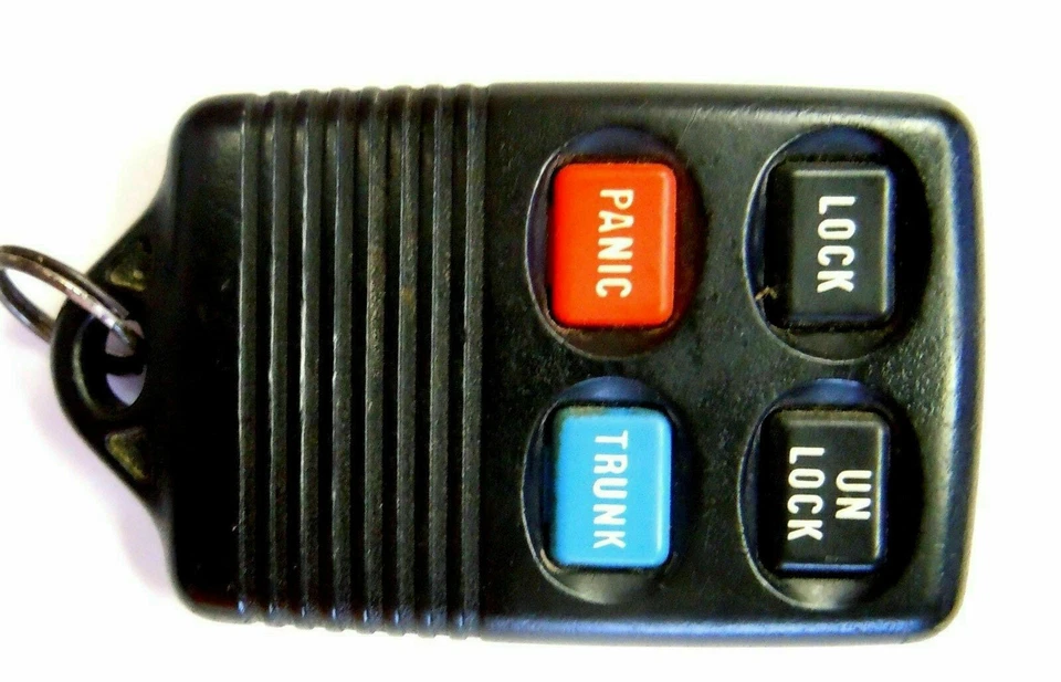 Mando a distancia sin llave Ford Mustang OEM coche llavero Cobra cupé convertible 1996 1997 Foto 3 de 4