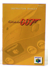 Nintendo 64 Goldeneye 007 Instruction Manual Booklet Only