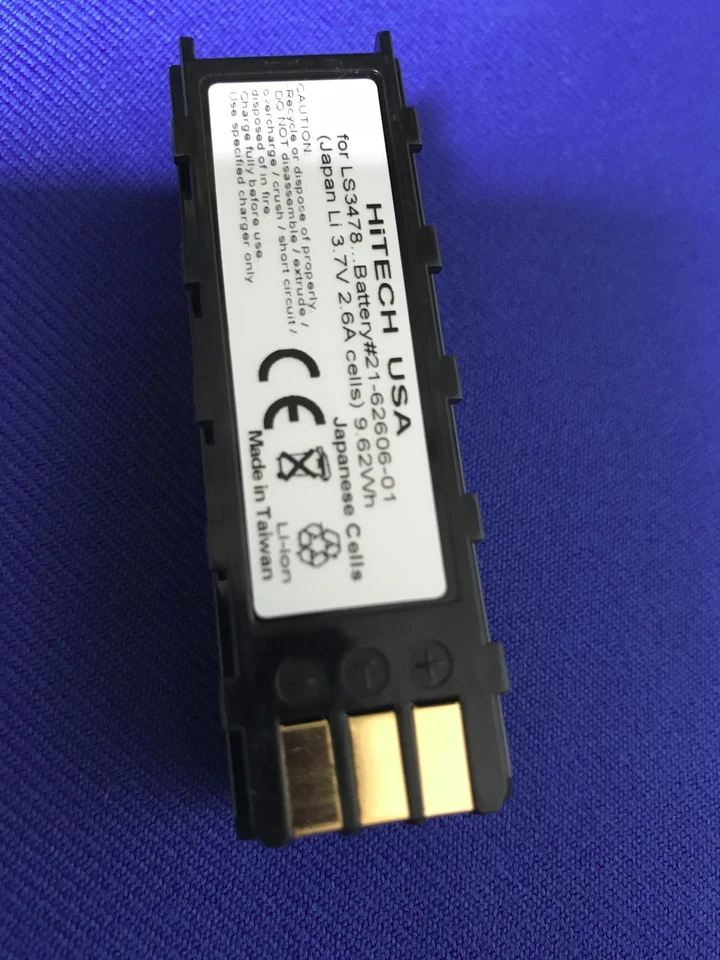 10 Baterías (Japón Li2.6A9.62wh) Para Symbol...#2162606-01 DS3478/DS3478/LS3578... Foto 3 de 4