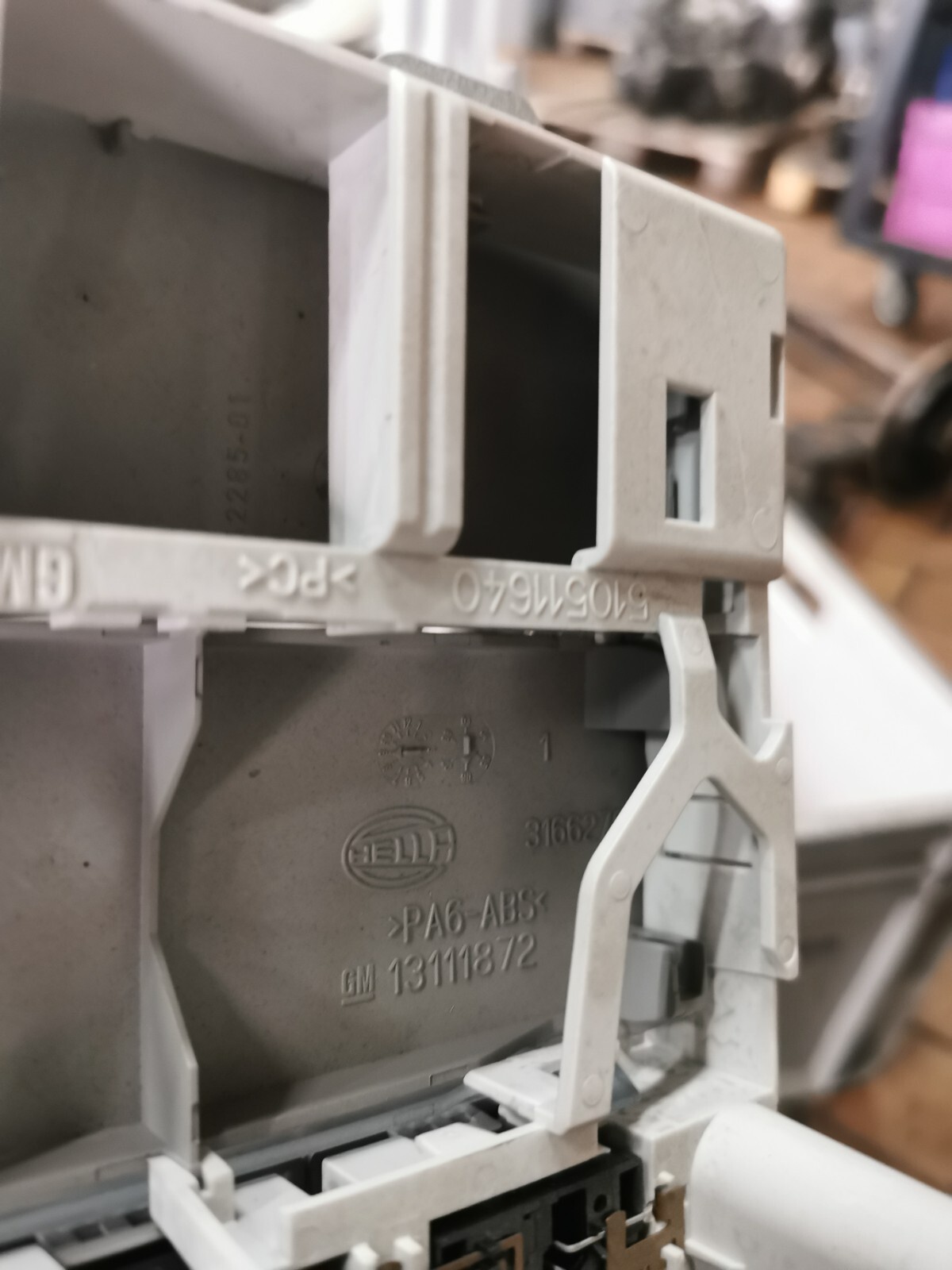 Original Vauxhall Zafira B Interior Light Dome Light Reading Light Grey