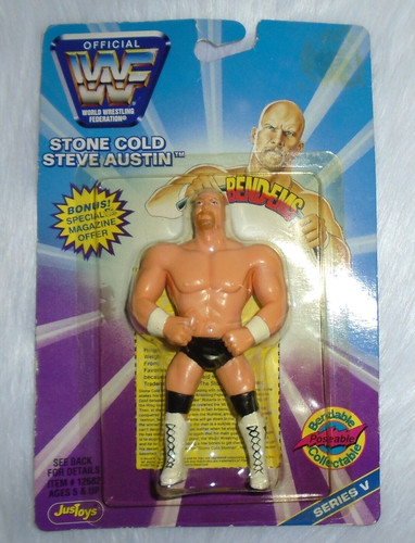 1997 WWF Bend-ems Series V Stone Cold Steve Austin...