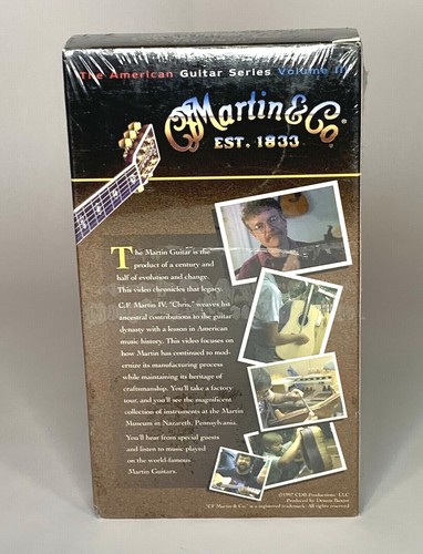 Guitar Player Martin Guitar Documentary VHS Video American Guitar Series Vol 3 - Picture 3 of 9