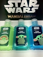 Disney Star Wars The Mandalorian - Baby Yoda/The Child - Hand Sanitation Lot3 