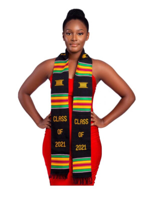 class of 2021 Kente Stole
