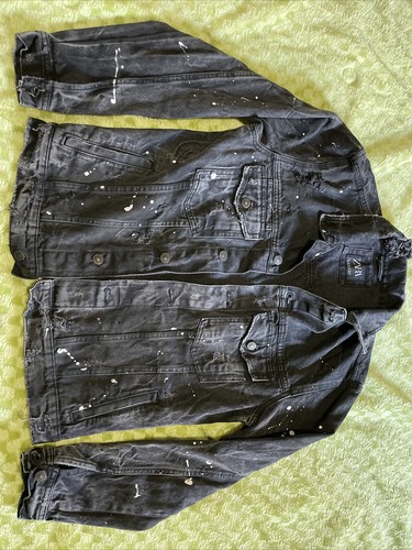 ZARAText Unisex Denim Jacket Back 